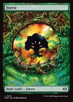 Forest Tarkir- Dragonstorm Dragon's Eye Lands